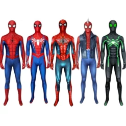 Spiderman Costumes Spider-Man PS4 Cosplay Suit