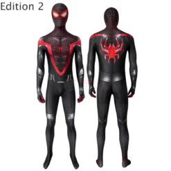 Spiderman Suit Spider-Man Miles Morales Jumpsuit Cosplay Costumes 10 Spiderman Suit Spider-Man Miles Morales Jumpsuit Cosplay Costumes -Ready To Ship Sales J19089BA 1 800x800 1