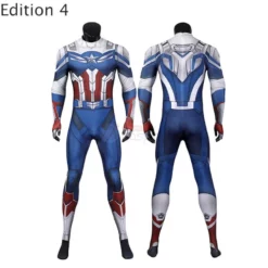 Captain America Suit Classic Captain America Jumpsuit Cosplay Costumes 11 Captain America Suit Classic Captain America Jumpsuit Cosplay Costumes -Ready To Ship Sales J21016BA 1 800x800 1