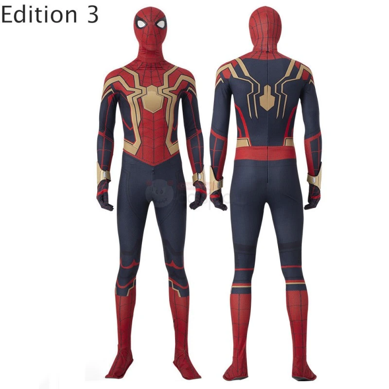 Spiderman Suit High-quality Classic Spider Man Jumpsuit Cosplay Costumes 4 Spiderman Suit High-quality Classic Spider Man Jumpsuit Cosplay Costumes - Image 4