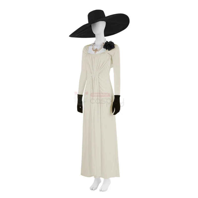 2021 Resident Evil 8 Village Alcina Dimitrescu Dress Cosplay Costume 3 2021 Resident Evil 8 Village Alcina Dimitrescu Dress Cosplay Costume - Image 3