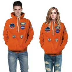 Orange Nasa Astronaut Suit 3D Print Long Sleeve Hoodie -Ready To Ship Sales QYXH 137 5 800x800 1