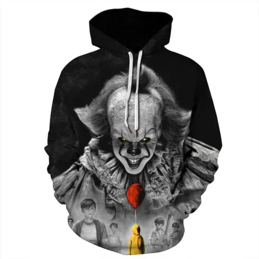 Pennywise Long Sleeve Hoodie It Chapter Two Halloween Sweatshirt 5 Pennywise Long Sleeve Hoodie It Chapter Two Halloween Sweatshirt -Ready To Ship Sales QYXH 258 1 800x800 1