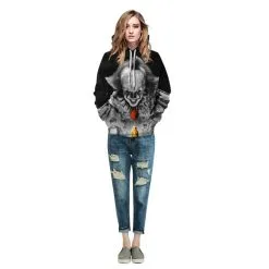 Pennywise Long Sleeve Hoodie It Chapter Two Halloween Sweatshirt -Ready To Ship Sales QYXH 258 4 800x800 1