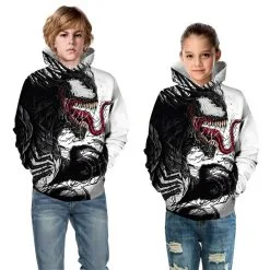 Kids Venom 3D Print Pattern Long Sleeve Hoodie -Ready To Ship Sales TZ 102 5 800x800 1