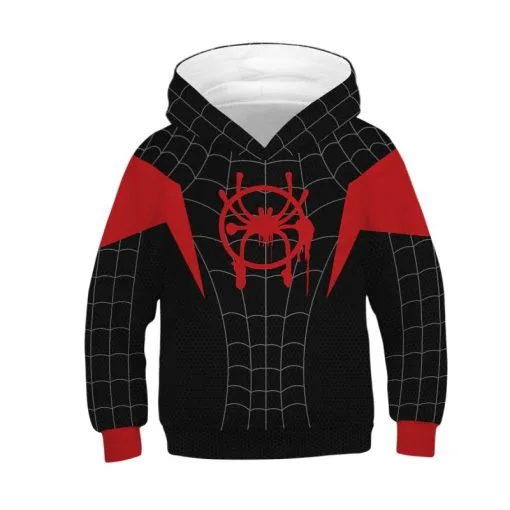Kids Spider-Man Into The Spider-Verse Pattern Miles Morales Long Sleeve Hoodie 2 Kids Spider-Man Into The Spider-Verse Pattern Miles Morales Long Sleeve Hoodie -Ready To Ship Sales TZ 129 1 800x800 1
