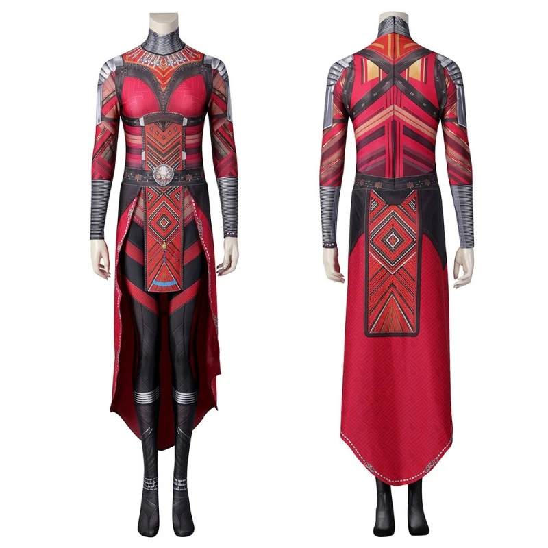 Black Panther Wakanda Forever Cosplay Costumes Dora Milaje Aneka Nakia Ayo Jumpsuit 1 Black Panther Wakanda Forever Cosplay Costumes Dora Milaje Aneka Nakia Ayo Jumpsuit
