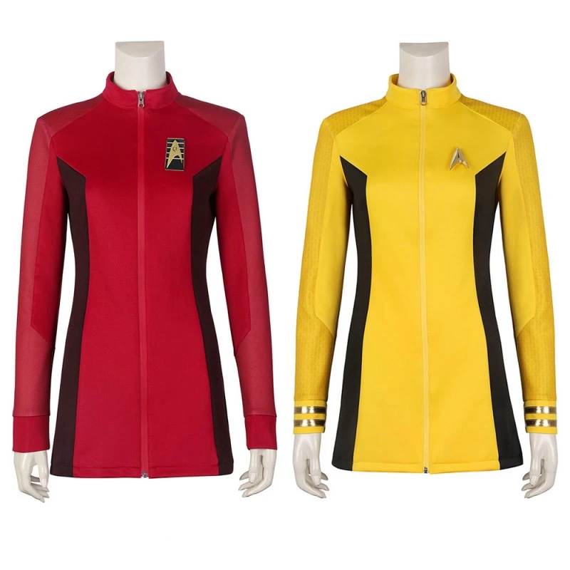 Star Trek Strange New Worlds Nyota Uhura Cosplay Costume Uniform Shirt 1 Star Trek Strange New Worlds Nyota Uhura Cosplay Costume Uniform Shirt