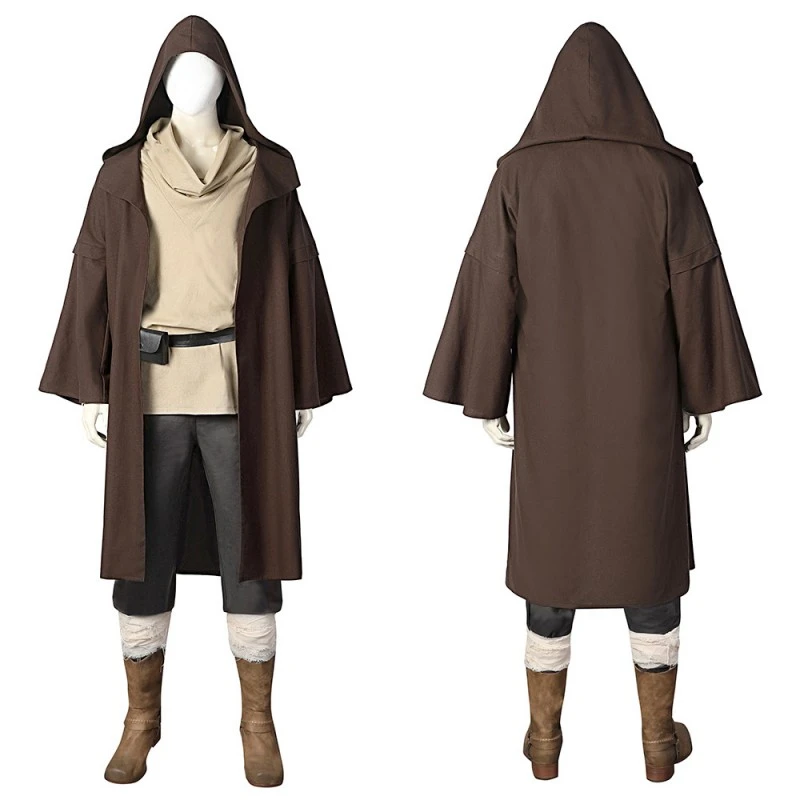 2022 Obi-Wan Kenobi Cosplay Costume Hallowenn Suit 1 2022 Obi-Wan Kenobi Cosplay Costume Hallowenn Suit