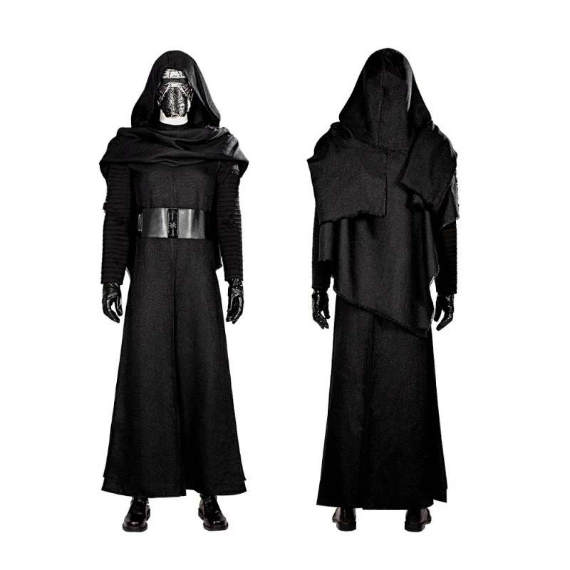 Kylo Ren Black Costume Star Wars 7 The Force Awakens Cosplay Suit 1 Kylo Ren Black Costume Star Wars 7 The Force Awakens Cosplay Suit