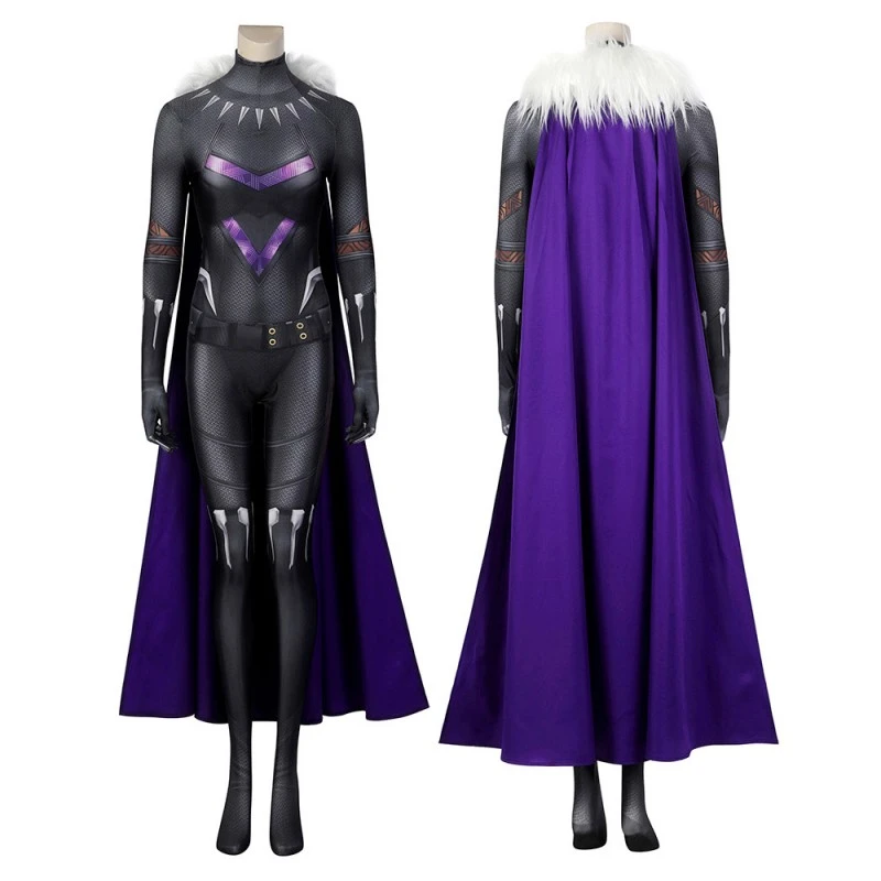 Black Panther Wakanda Forever Shuri Jumpsuit Cosplay Costume 1 Black Panther Wakanda Forever Shuri Jumpsuit Cosplay Costume