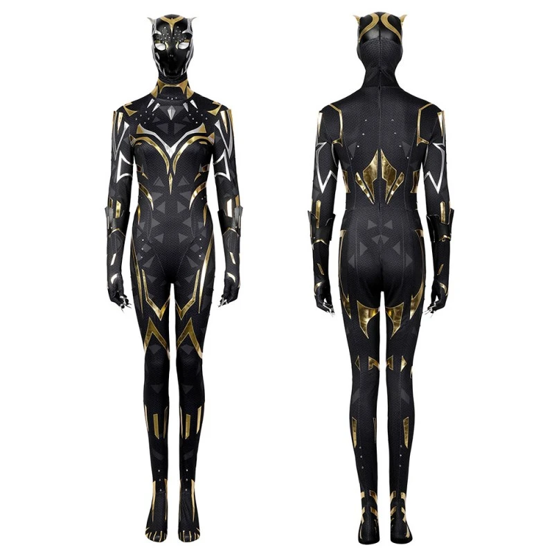 Shuri Jumpsuit Black Panther Wakanda Forever Cosplay Costume 1 Shuri Jumpsuit Black Panther Wakanda Forever Cosplay Costume