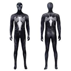 Venom Symbiote Cosplay Costume The Amazing Spiderman Black Suit