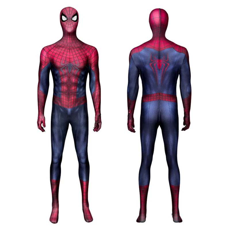 The Amazing Spider-Man 2 Andrew Garfield Cosplay Costume Peter Parker Jumpsuit 1 The Amazing Spider-Man 2 Andrew Garfield Cosplay Costume Peter Parker Jumpsuit