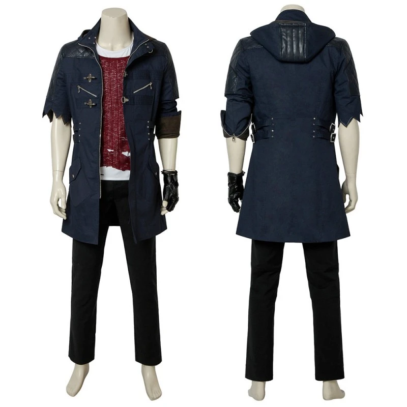 Devil May Cry 5 Costume DMC V Nero Cosplay Suit 1 Devil May Cry 5 Costume DMC V Nero Cosplay Suit