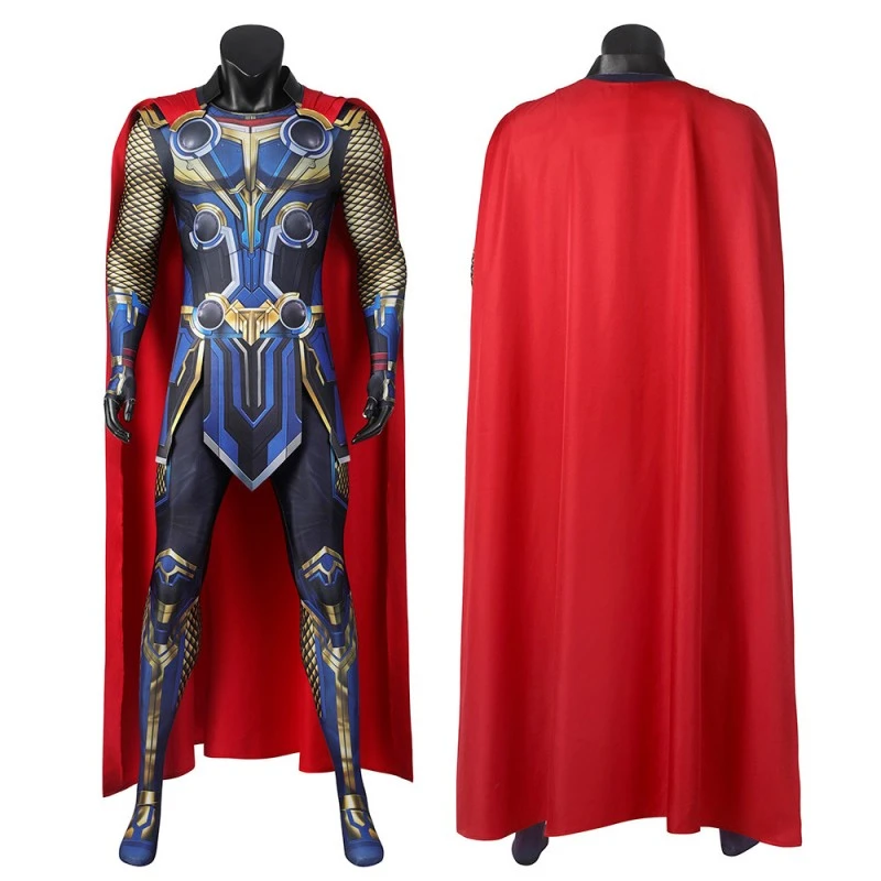 Thor Love And Thunder Cosplay Costumes Thor Halloween Jumpsuit 1 Thor Love And Thunder Cosplay Costumes Thor Halloween Jumpsuit