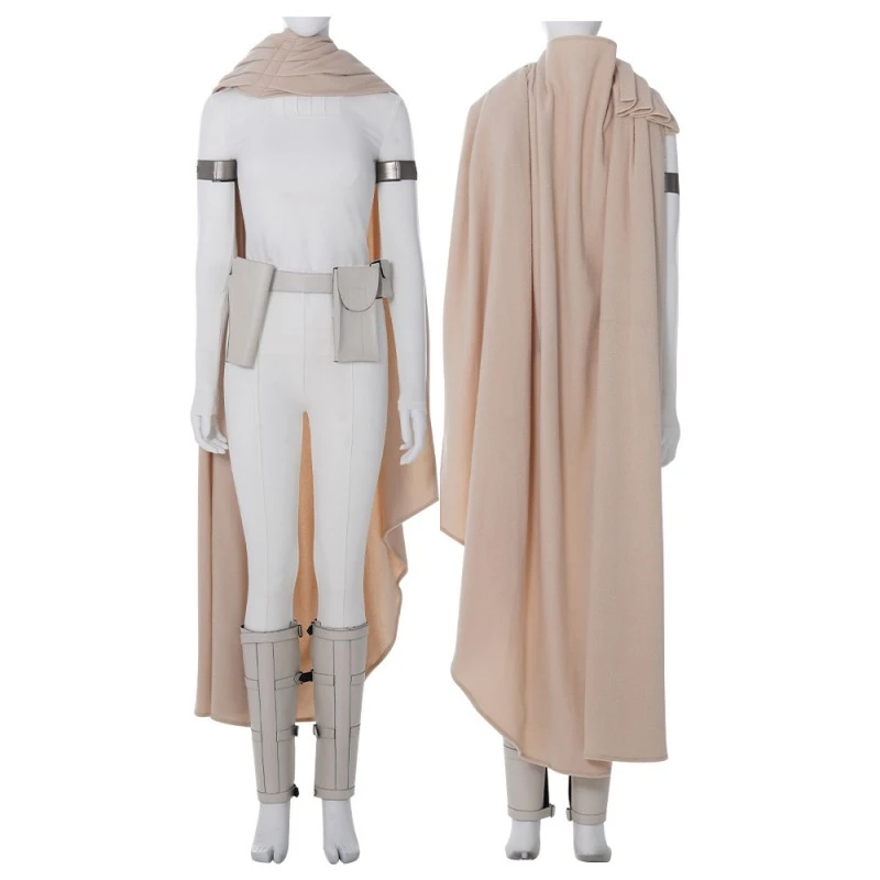 Star Wars Padme Amidala White Cosplay Costume 1 Star Wars Padme Amidala White Cosplay Costume
