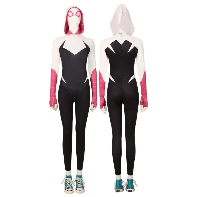 Spider-Man: Across The Spider-Verse Gwen Stacy Cosplay Costumes 1 Spider-Man: Across The Spider-Verse Gwen Stacy Cosplay Costumes