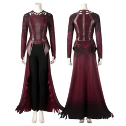 Wanda Maximoff Costume Doctor Strange In The Multiverse Of Madness Scarlet Witch Cosplay Suit